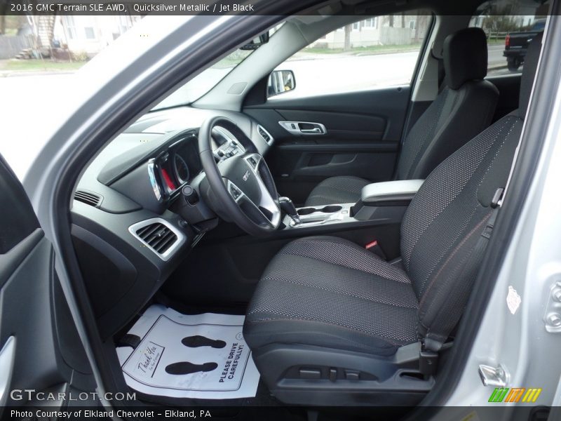 Quicksilver Metallic / Jet Black 2016 GMC Terrain SLE AWD