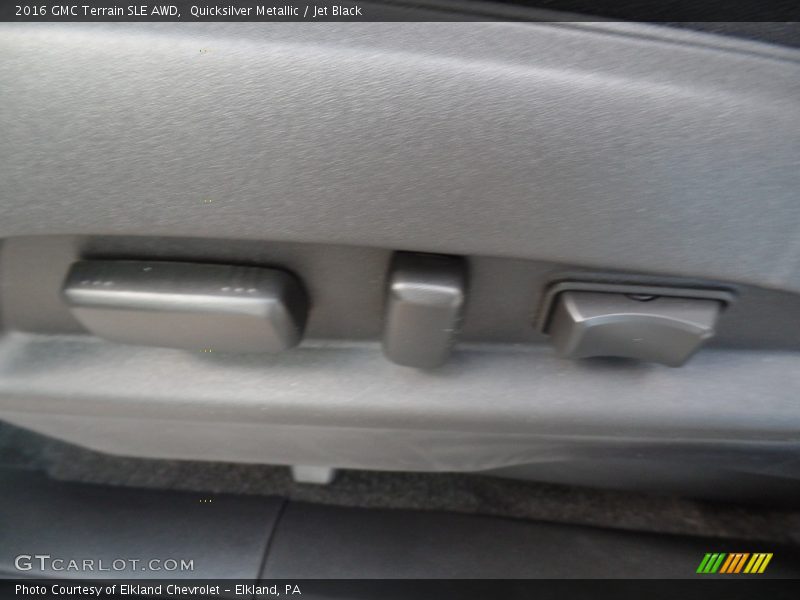 Quicksilver Metallic / Jet Black 2016 GMC Terrain SLE AWD