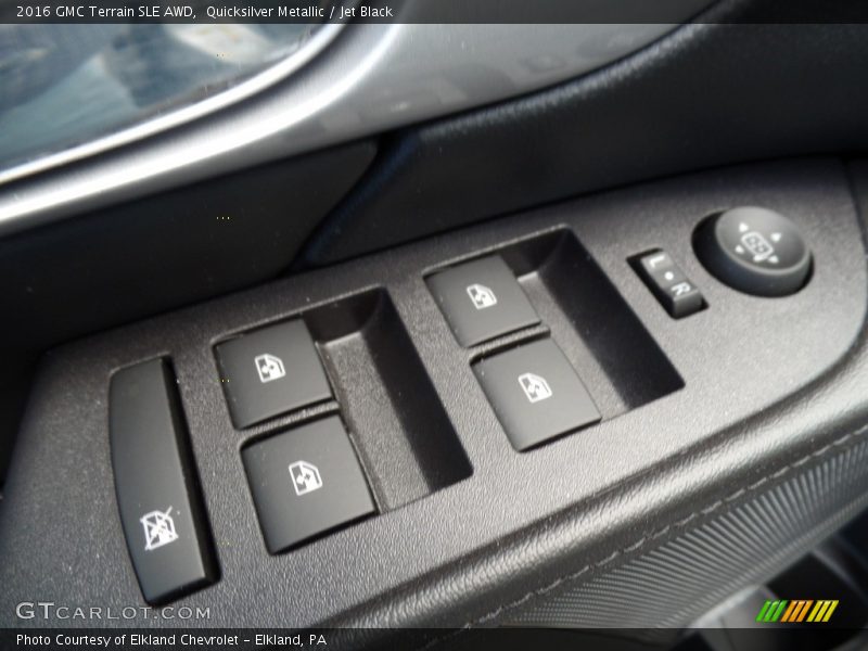 Quicksilver Metallic / Jet Black 2016 GMC Terrain SLE AWD