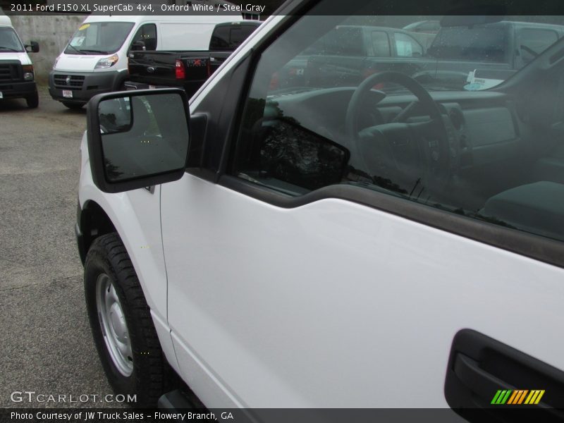 Oxford White / Steel Gray 2011 Ford F150 XL SuperCab 4x4