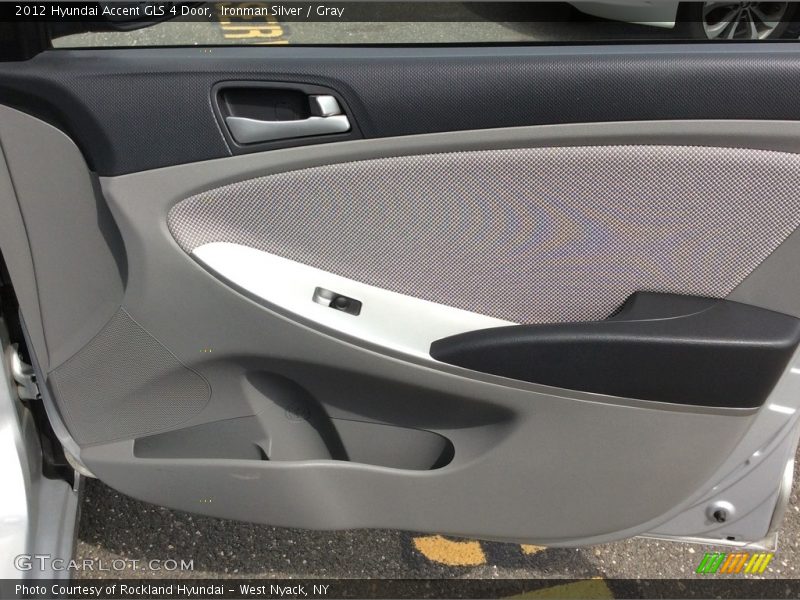 Ironman Silver / Gray 2012 Hyundai Accent GLS 4 Door