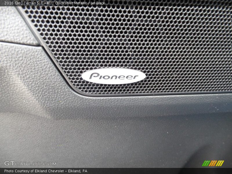 Quicksilver Metallic / Jet Black 2016 GMC Terrain SLE AWD