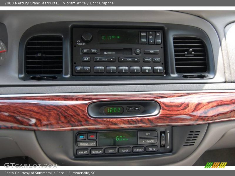 Vibrant White / Light Graphite 2000 Mercury Grand Marquis LS