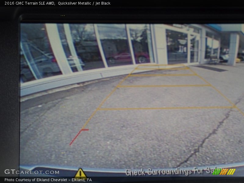 Quicksilver Metallic / Jet Black 2016 GMC Terrain SLE AWD
