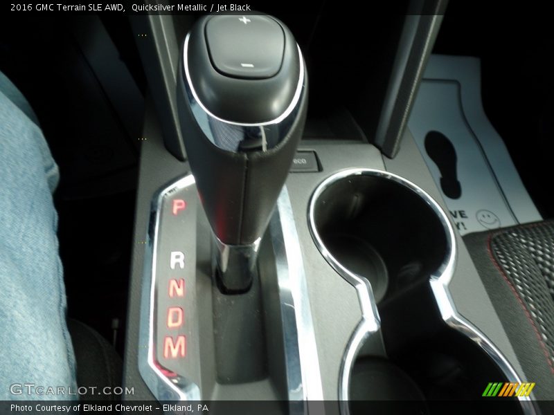 Quicksilver Metallic / Jet Black 2016 GMC Terrain SLE AWD