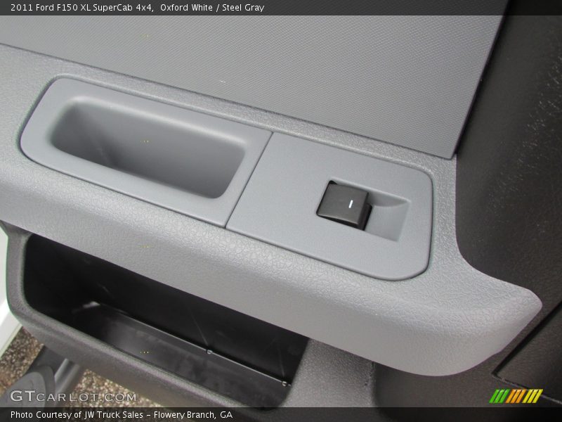 Oxford White / Steel Gray 2011 Ford F150 XL SuperCab 4x4