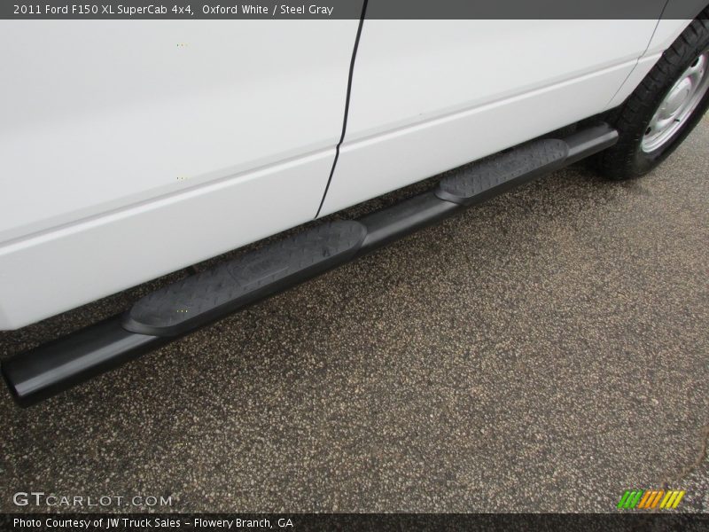 Oxford White / Steel Gray 2011 Ford F150 XL SuperCab 4x4
