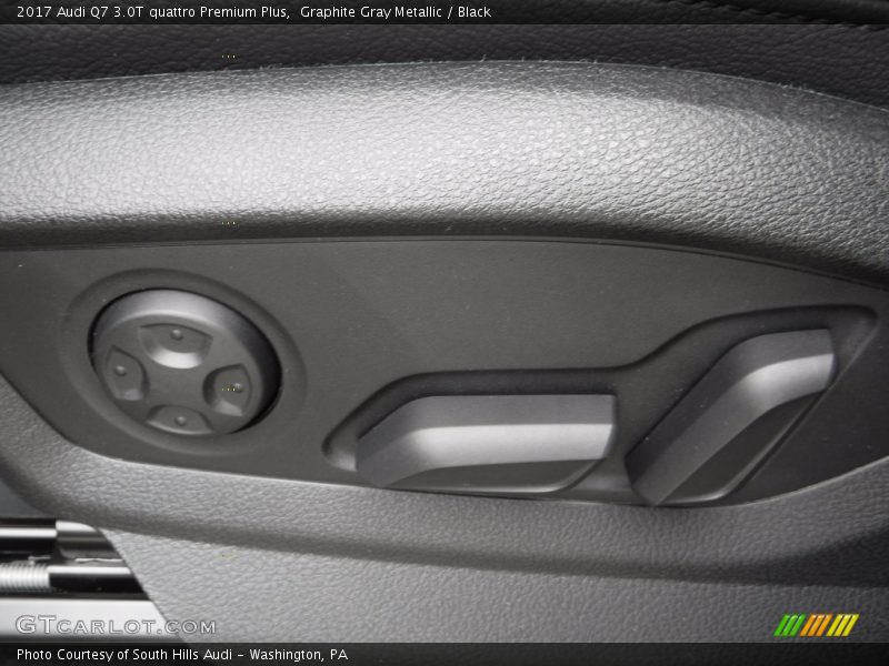 Graphite Gray Metallic / Black 2017 Audi Q7 3.0T quattro Premium Plus