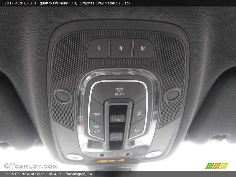 Graphite Gray Metallic / Black 2017 Audi Q7 3.0T quattro Premium Plus