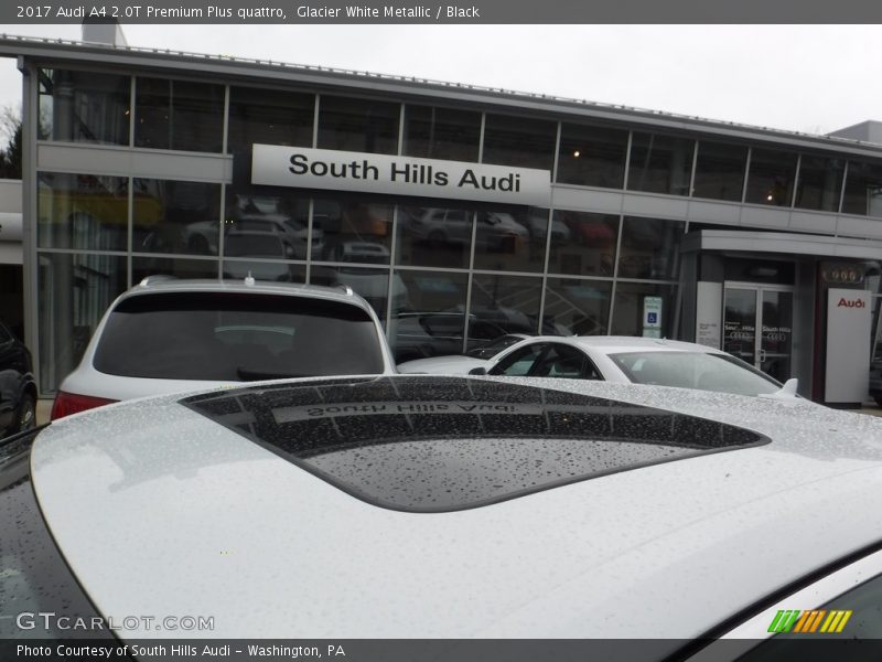 Glacier White Metallic / Black 2017 Audi A4 2.0T Premium Plus quattro