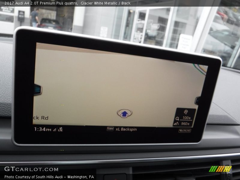 Glacier White Metallic / Black 2017 Audi A4 2.0T Premium Plus quattro