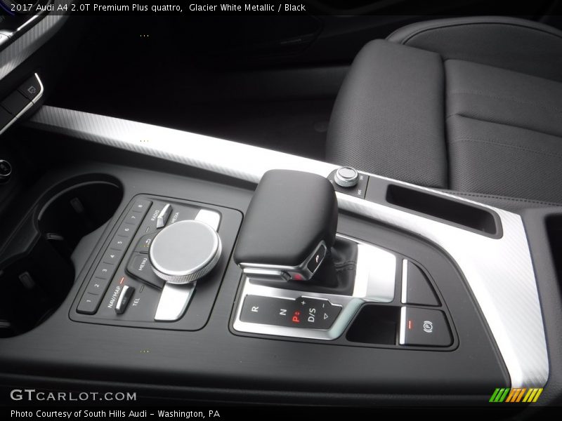 Glacier White Metallic / Black 2017 Audi A4 2.0T Premium Plus quattro