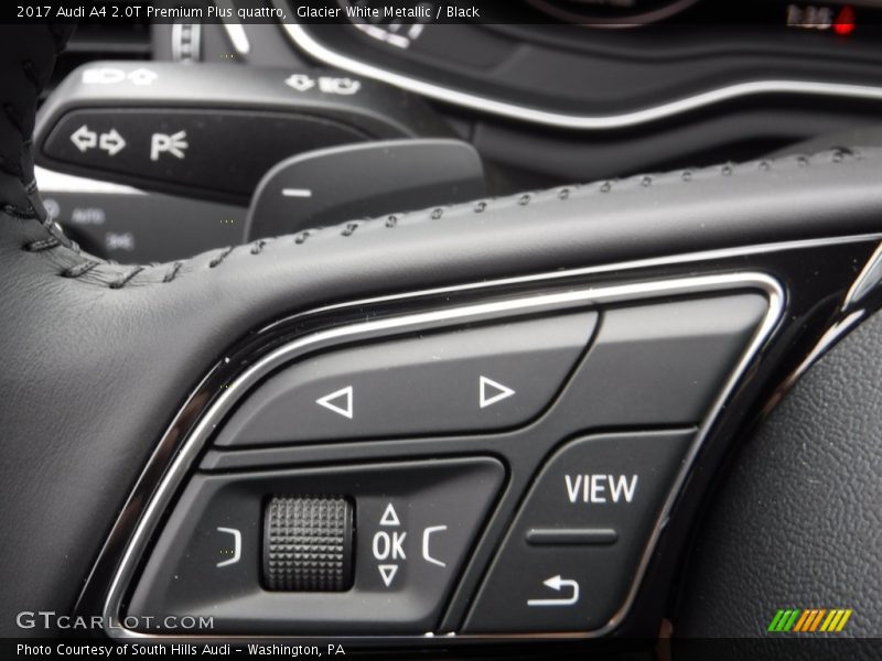 Glacier White Metallic / Black 2017 Audi A4 2.0T Premium Plus quattro