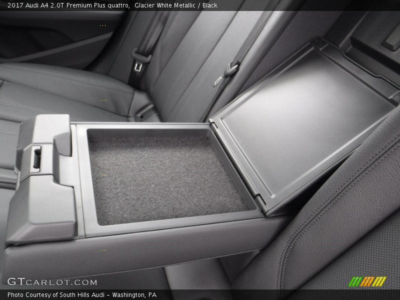Glacier White Metallic / Black 2017 Audi A4 2.0T Premium Plus quattro