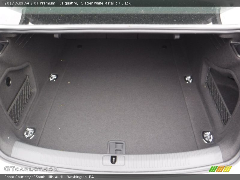 Glacier White Metallic / Black 2017 Audi A4 2.0T Premium Plus quattro