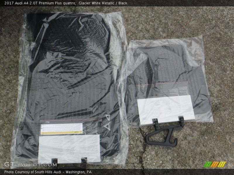 Glacier White Metallic / Black 2017 Audi A4 2.0T Premium Plus quattro