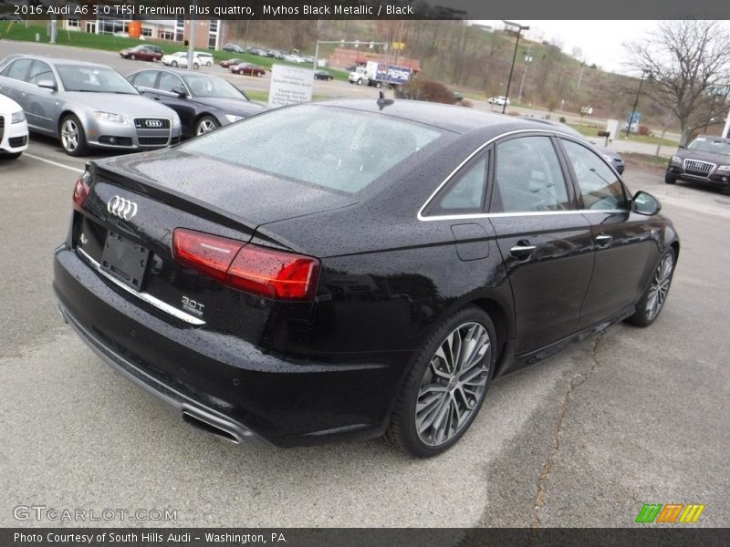 Mythos Black Metallic / Black 2016 Audi A6 3.0 TFSI Premium Plus quattro