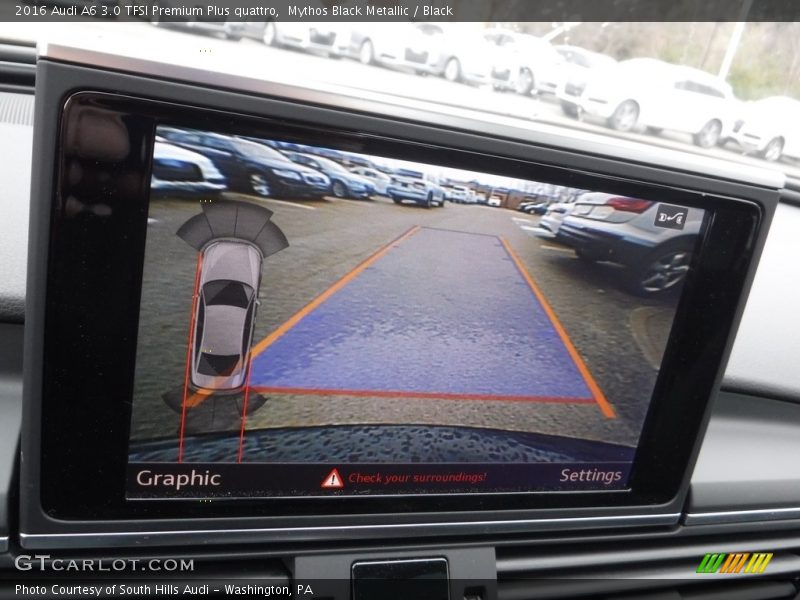 Mythos Black Metallic / Black 2016 Audi A6 3.0 TFSI Premium Plus quattro