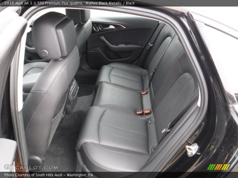 Mythos Black Metallic / Black 2016 Audi A6 3.0 TFSI Premium Plus quattro