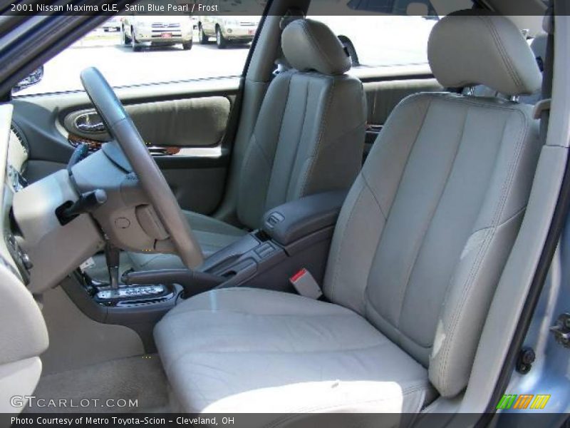 Satin Blue Pearl / Frost 2001 Nissan Maxima GLE