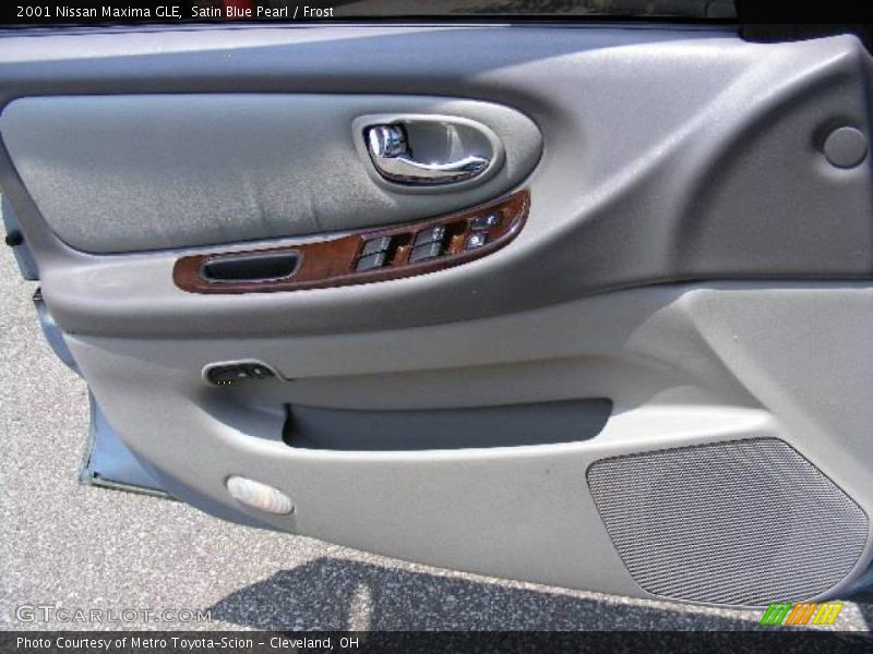 Satin Blue Pearl / Frost 2001 Nissan Maxima GLE