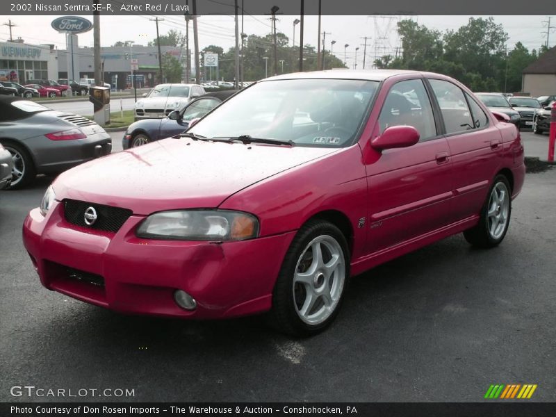 Aztec Red / Lava 2002 Nissan Sentra SE-R