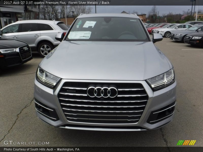Florett Silver Metallic / Black 2017 Audi Q7 3.0T quattro Premium Plus