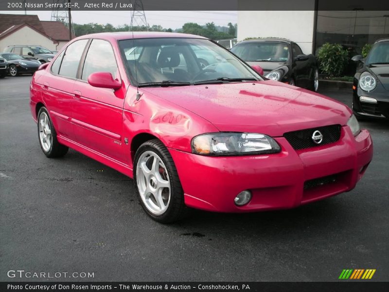 Aztec Red / Lava 2002 Nissan Sentra SE-R