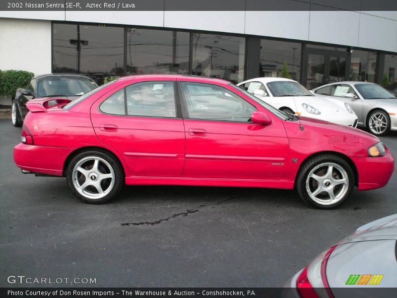 Aztec Red / Lava 2002 Nissan Sentra SE-R
