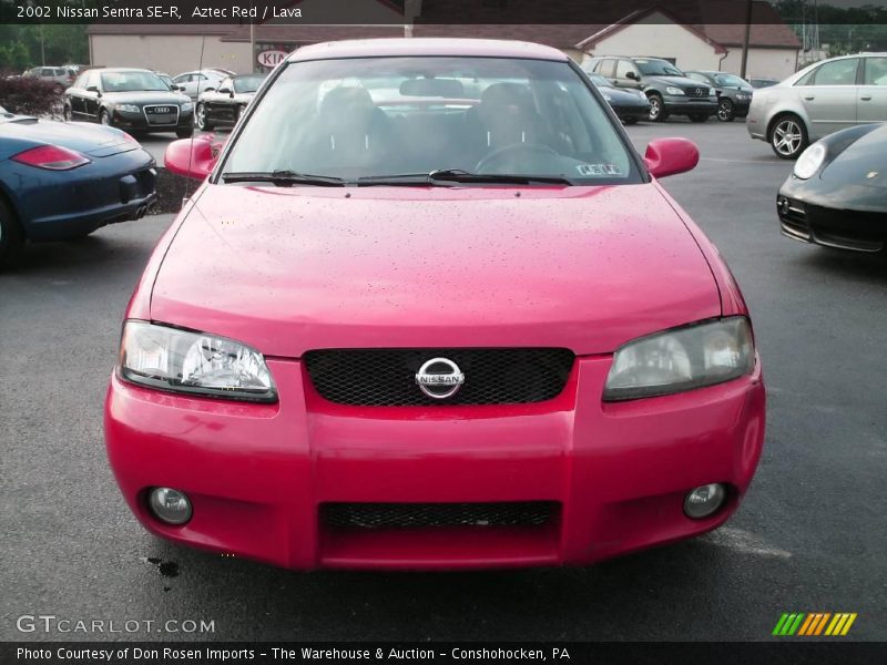 Aztec Red / Lava 2002 Nissan Sentra SE-R