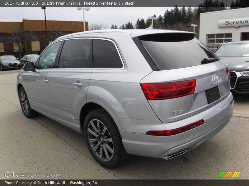 Florett Silver Metallic / Black 2017 Audi Q7 3.0T quattro Premium Plus