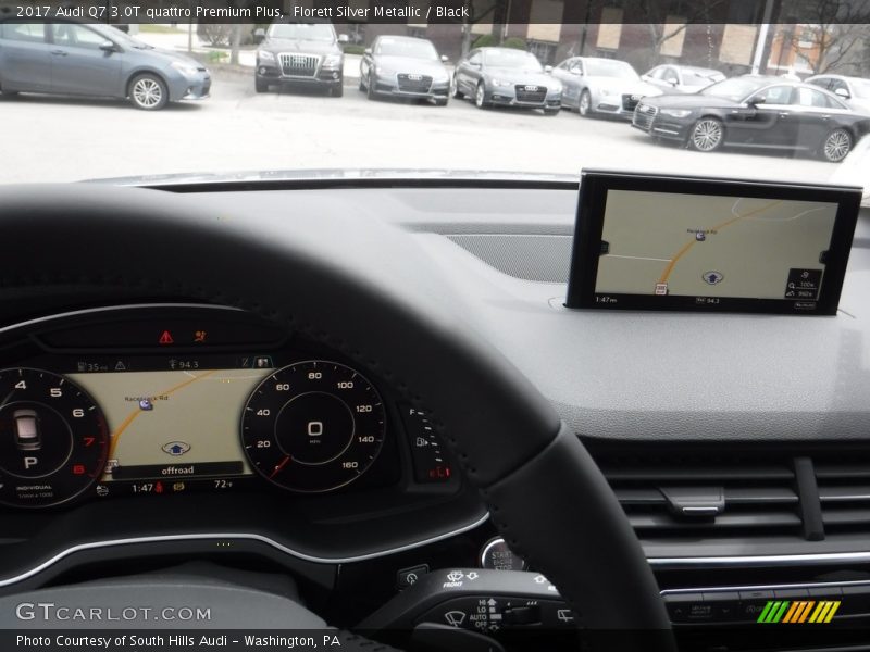 Florett Silver Metallic / Black 2017 Audi Q7 3.0T quattro Premium Plus