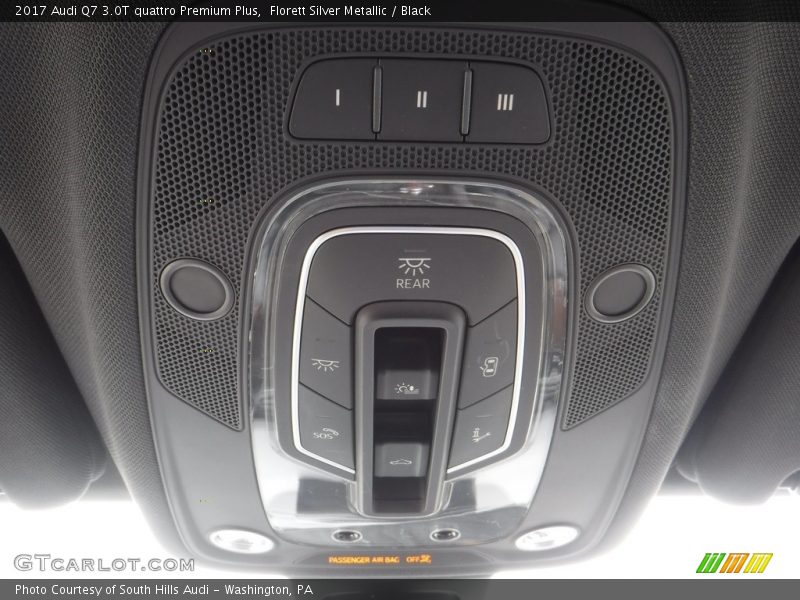 Florett Silver Metallic / Black 2017 Audi Q7 3.0T quattro Premium Plus