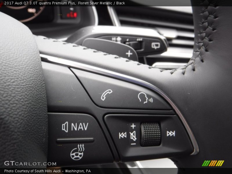 Florett Silver Metallic / Black 2017 Audi Q7 3.0T quattro Premium Plus