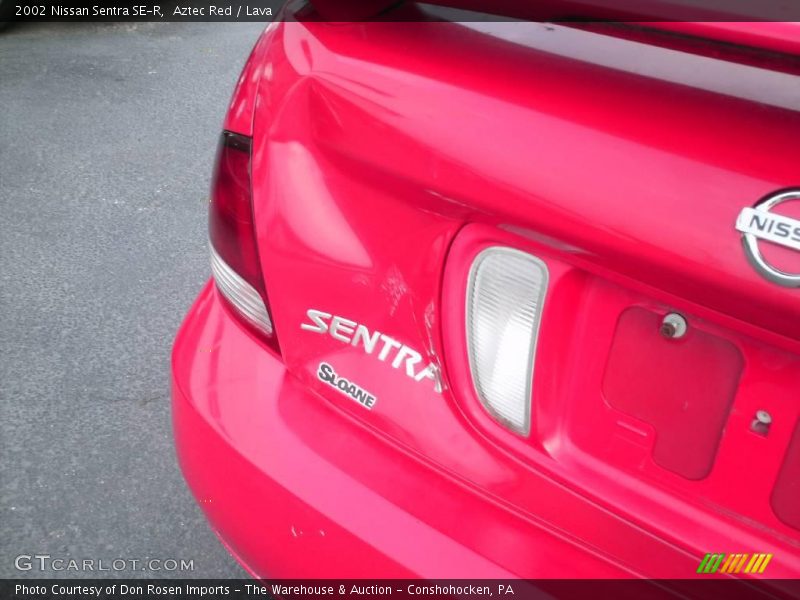 Aztec Red / Lava 2002 Nissan Sentra SE-R