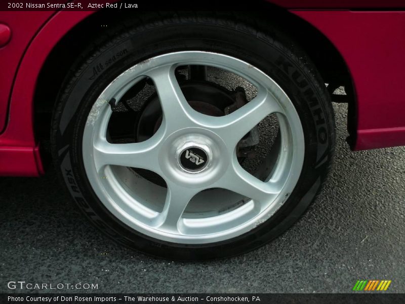 Aztec Red / Lava 2002 Nissan Sentra SE-R