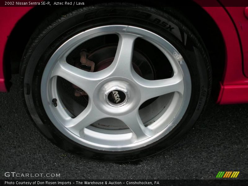 Aztec Red / Lava 2002 Nissan Sentra SE-R