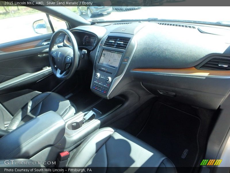 Silver Sand Metallic / Ebony 2015 Lincoln MKC AWD