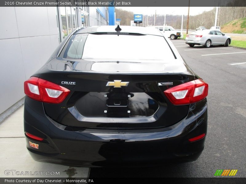 Mosaic Black Metallic / Jet Black 2016 Chevrolet Cruze Premier Sedan