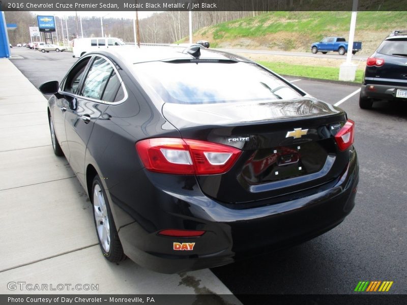 Mosaic Black Metallic / Jet Black 2016 Chevrolet Cruze Premier Sedan