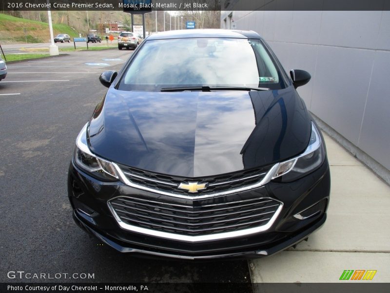 Mosaic Black Metallic / Jet Black 2016 Chevrolet Cruze Premier Sedan