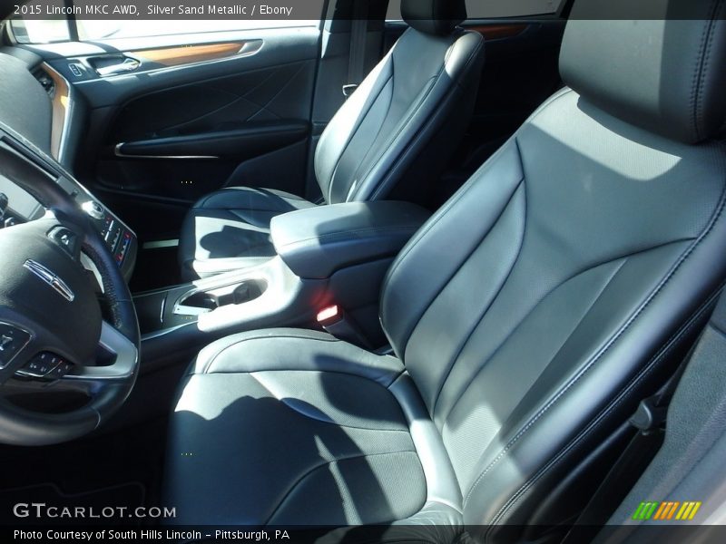Silver Sand Metallic / Ebony 2015 Lincoln MKC AWD