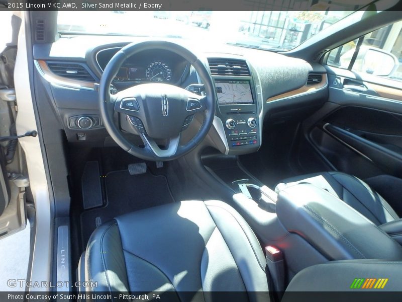 Silver Sand Metallic / Ebony 2015 Lincoln MKC AWD