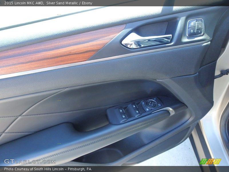 Silver Sand Metallic / Ebony 2015 Lincoln MKC AWD
