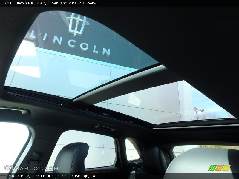Silver Sand Metallic / Ebony 2015 Lincoln MKC AWD