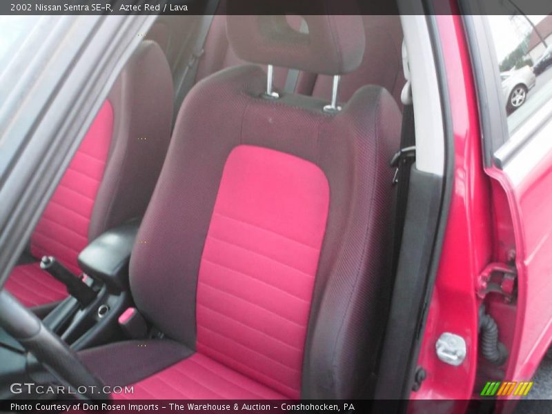 Aztec Red / Lava 2002 Nissan Sentra SE-R