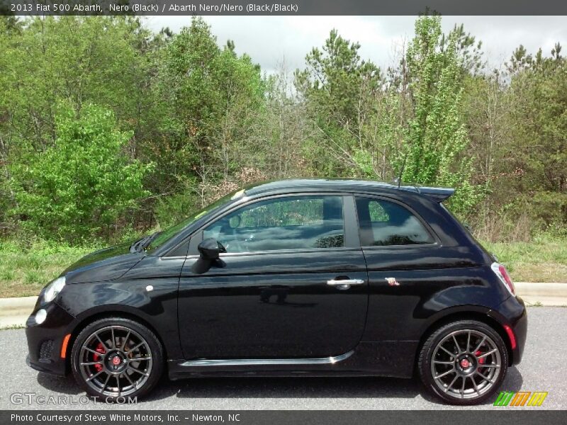 Nero (Black) / Abarth Nero/Nero (Black/Black) 2013 Fiat 500 Abarth