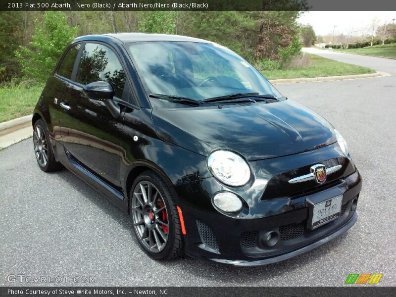 Nero (Black) / Abarth Nero/Nero (Black/Black) 2013 Fiat 500 Abarth