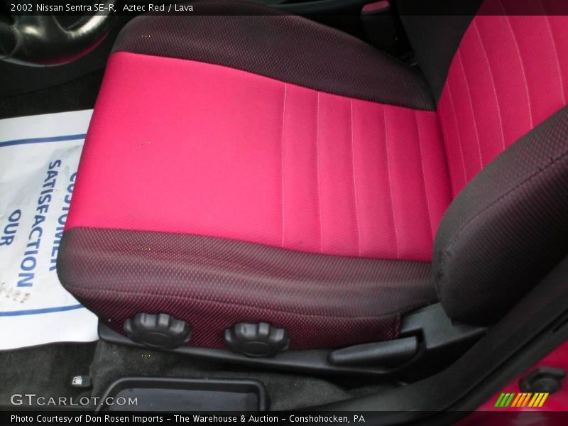 Aztec Red / Lava 2002 Nissan Sentra SE-R