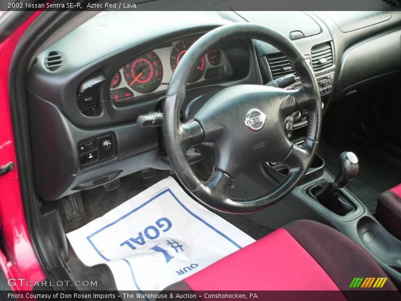 Aztec Red / Lava 2002 Nissan Sentra SE-R